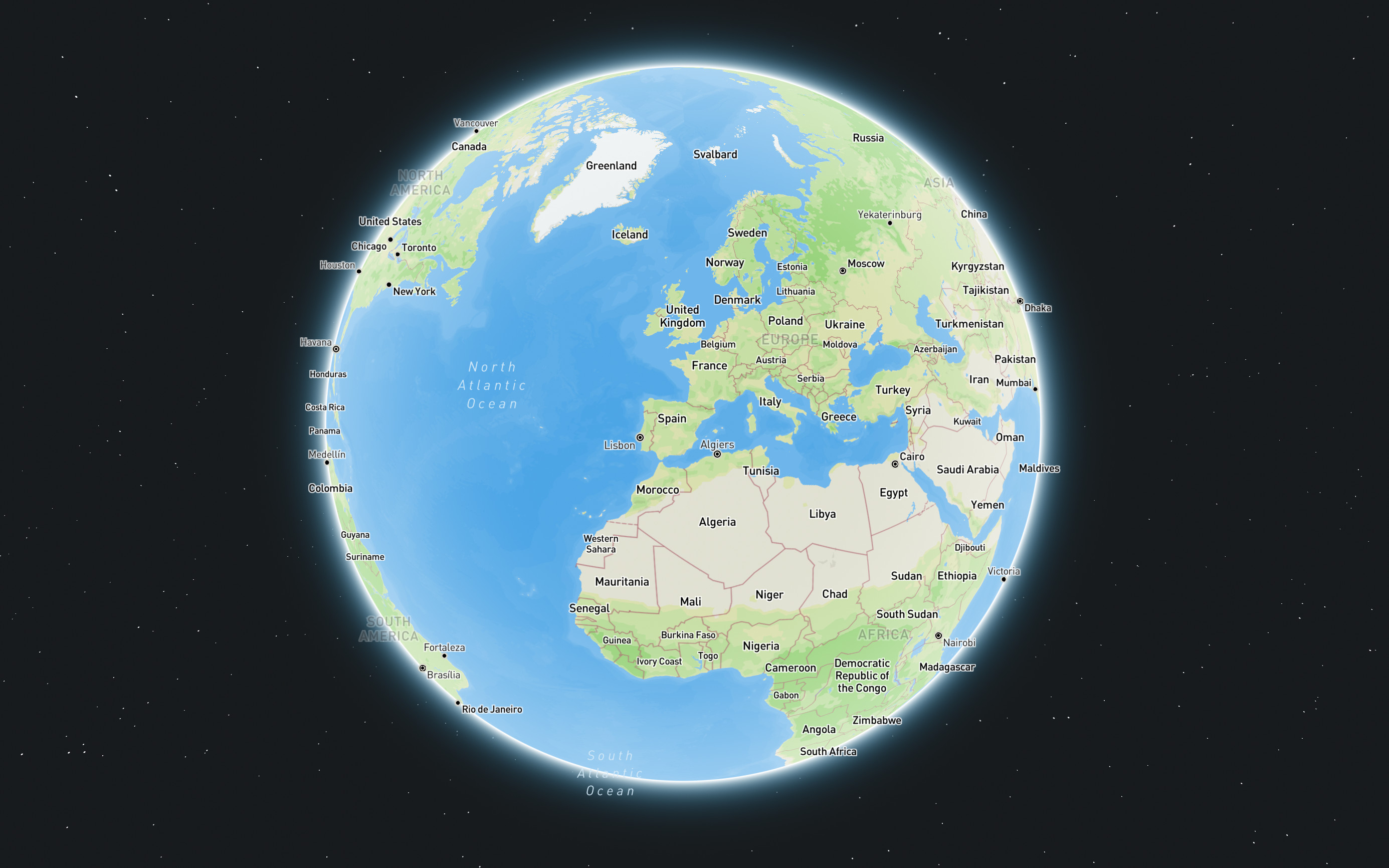 The liftingstones.org map globe
